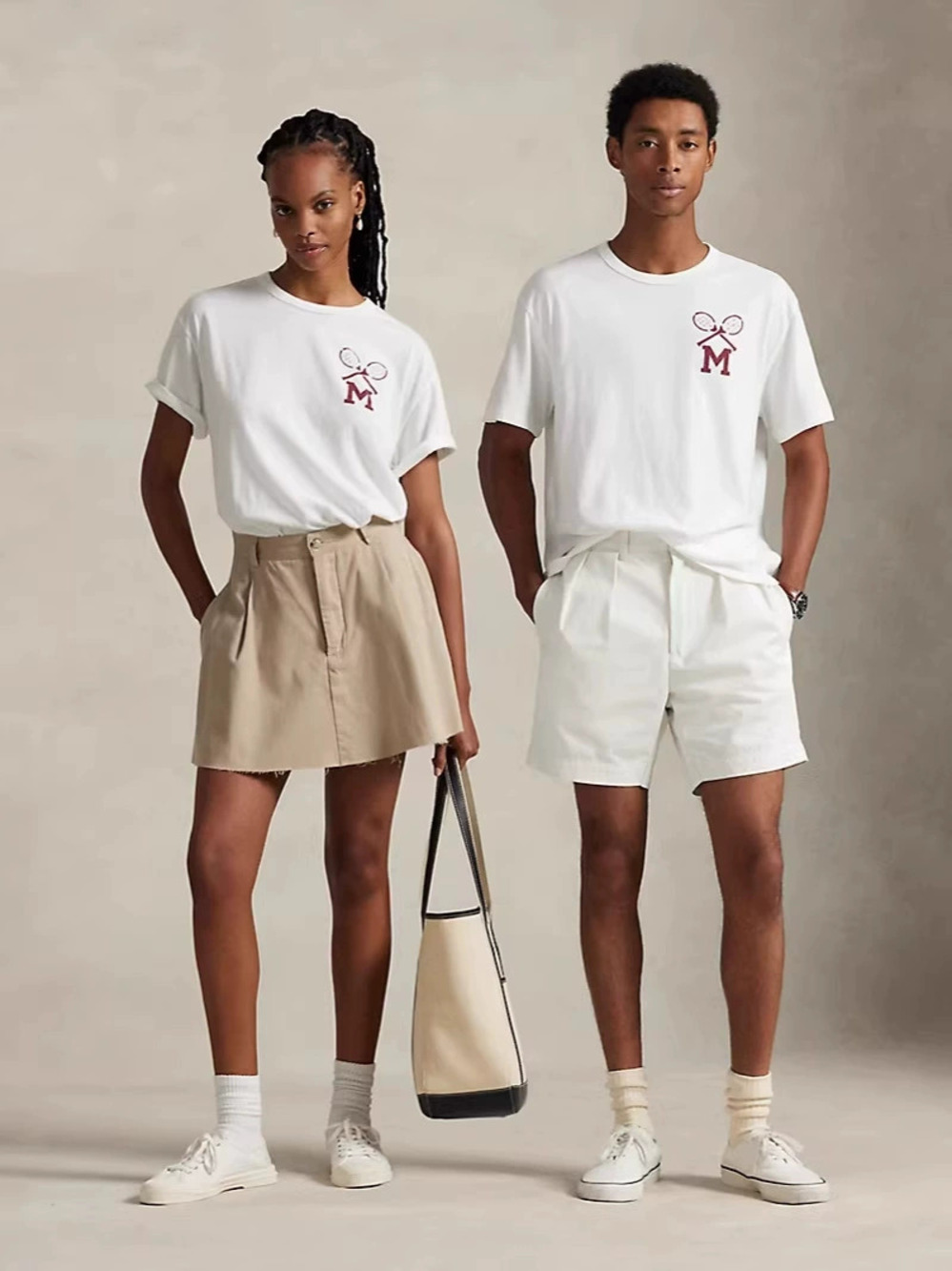 ZARA Summer Fashion Casual Tennis Print Round Neck Short Sleeve T Shirt